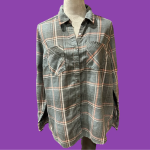 Maurices Button-up Blouse Size 0